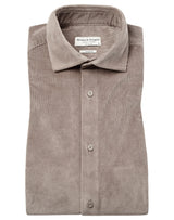 BS Kongsberg casual slim fit Skjorta - Mud
