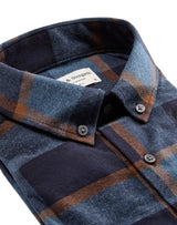 BS Lillestroem casual slim fit Skjorta - Dark Blue