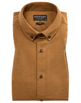 BS Oslo casual modern fit Skjorta - Camel