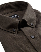 BS Oslo casual modern fit Skjorta - Dark Green