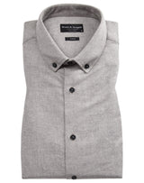 BS Oslo casual modern fit Skjorta - Light Grey