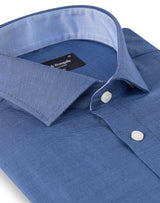 BS Beech Modern Fit Skjorta - Dark Blue