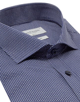 BS Edison Slim Fit Skjorta - Navy
