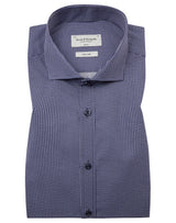 BS Edison Slim Fit Skjorta - Navy