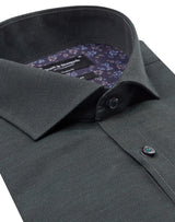 BS Gabriel Modern Fit Skjorta - Dark Green
