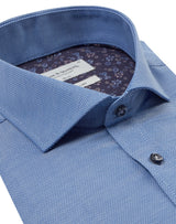 BS Immobile Slim Fit Skjorta - Blue