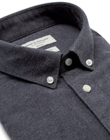BS Jobe Casual Slim Fit Skjorta - Dark Grey