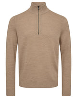 BS Innes Regular Fit Stickat - Sand