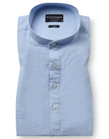 BS Crawford Casual Modern Fit Skjorta - Light Blue