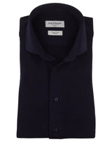 BS Sagan Slim Fit Skjorta - Navy