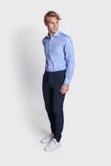 BS Serge Modern Fit Skjorta - Blue