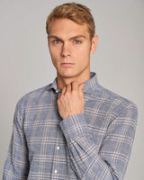 BS Sebastian Casual Modern Fit Skjorta - Blue