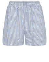 BS Oriana Regular Fit Shorts  - Light Blue/White