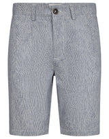 BS Darion Regular Fit Shorts  - Navy/White