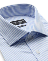 BS Alexei Modern Fit Skjorta - Light Blue/White
