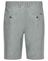BS Darion Regular Fit Shorts  - Rain Forrest/White