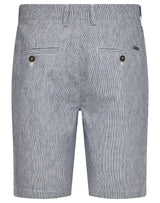 BS Darion Regular Fit Shorts  - Navy/White