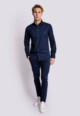 BS Falcao Modern Fit Skjorta - Navy