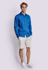 BS Sevilla Casual Slim Fit Skjorta - Blue