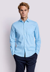 BS Ferrol Casual Slim Fit Skjorta - Light Blue