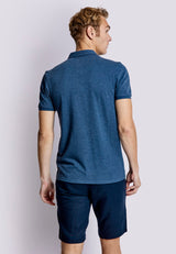 BS Monir Regular Fit Piké - Ocean