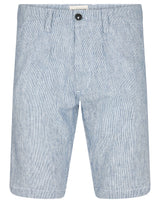BS Isai Regular Fit Shorts - Navy/White
