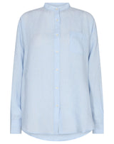 BS Abril Skjorta - Light Blue/White