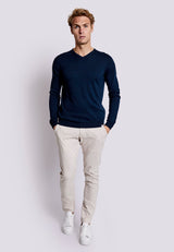 BS Armando Regular Fit Sticka - Navy