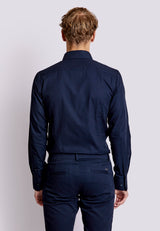 BS Falcao Modern Fit Skjorta - Navy