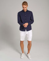 BS Ricciardo Casual Slim Fit Skjorta - Navy