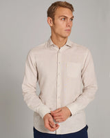 BS Ricciardo Casual Slim Fit Skjorta - Sand