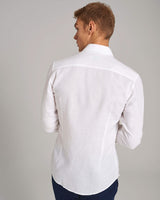 BS Ricciardo Casual Slim Fit Skjorte - White