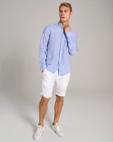 BS Carlos Casual Modern Fit Skjorta - Light Blue