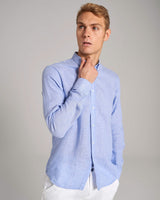 BS Carlos Casual Modern Fit Skjorte - Light Blue
